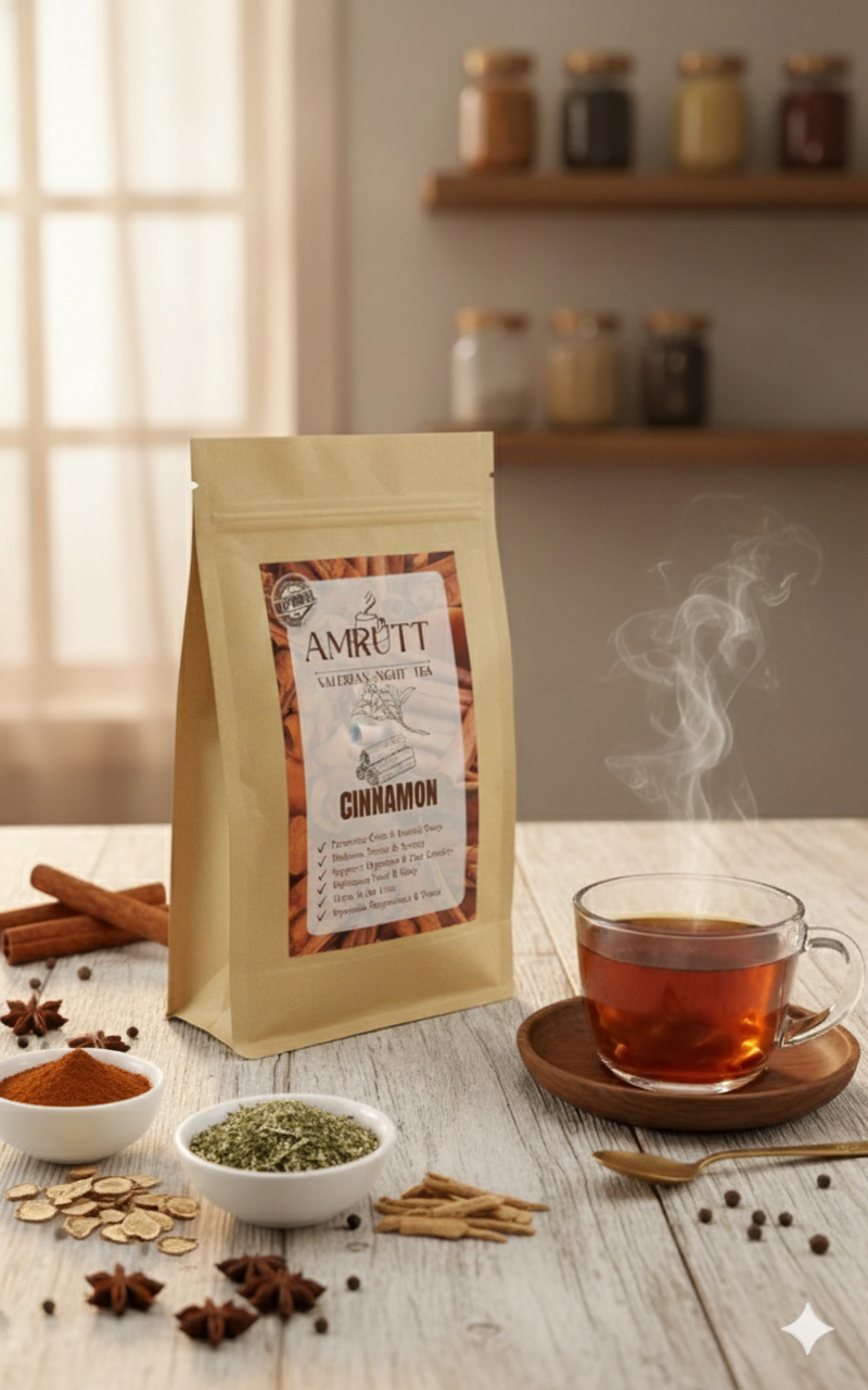 Cinnamon-Valerian Night Tea - Pack of 30 Tea Bags