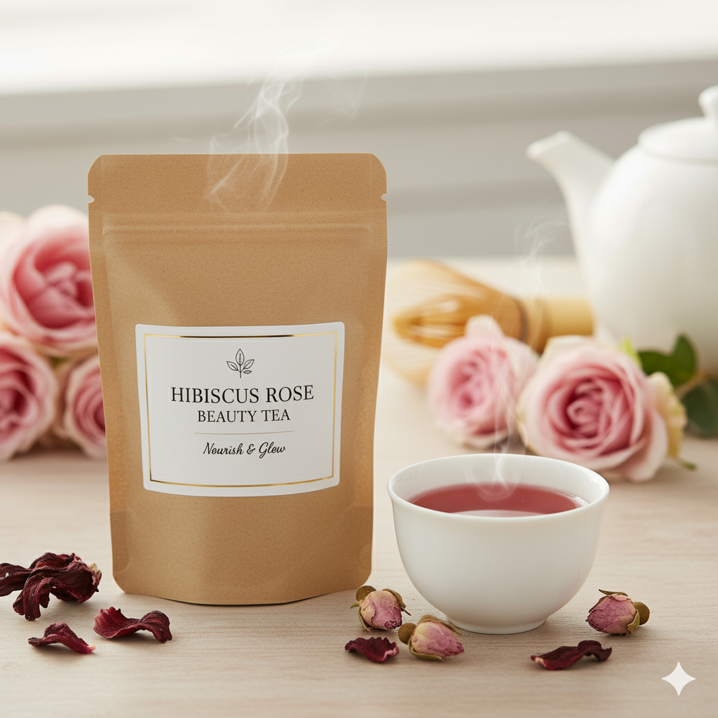 Hibiscus-Rose Beauty Tea
